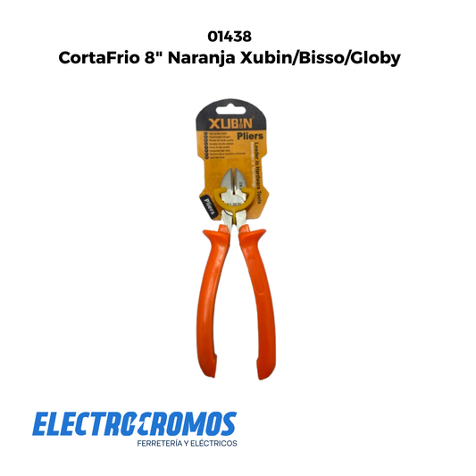 CortaFrio 8" Naranja Xubin/Bisso/Globy