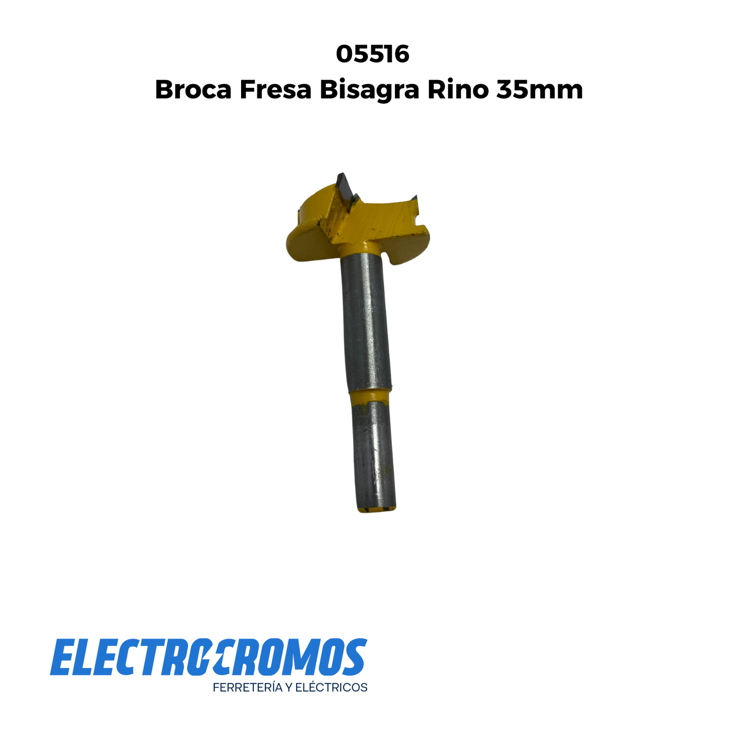 Broca Fresa Bisagra Rino 35mm