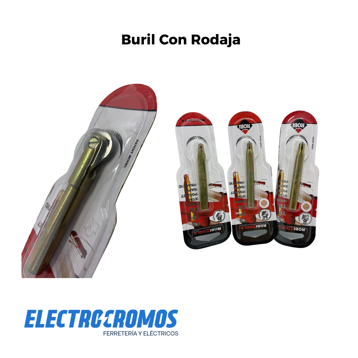 Buril Con Rodaja Robitool