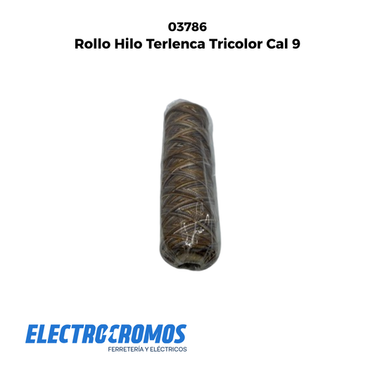 Rollo Hilo Terlenca Tricolor Cal 9
