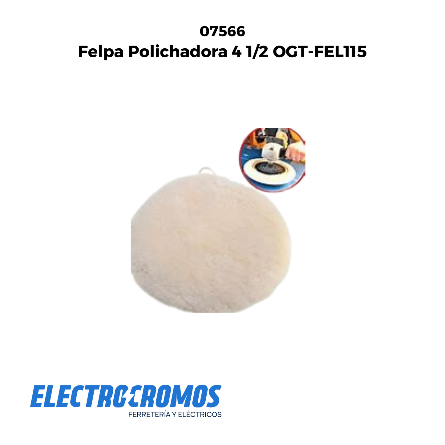 Felpa Polichadora 4 1/2 OGT-FEL115