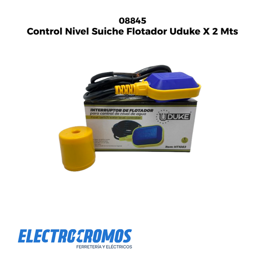 Control Nivel Suiche Flotador Uduke X 2 Mts