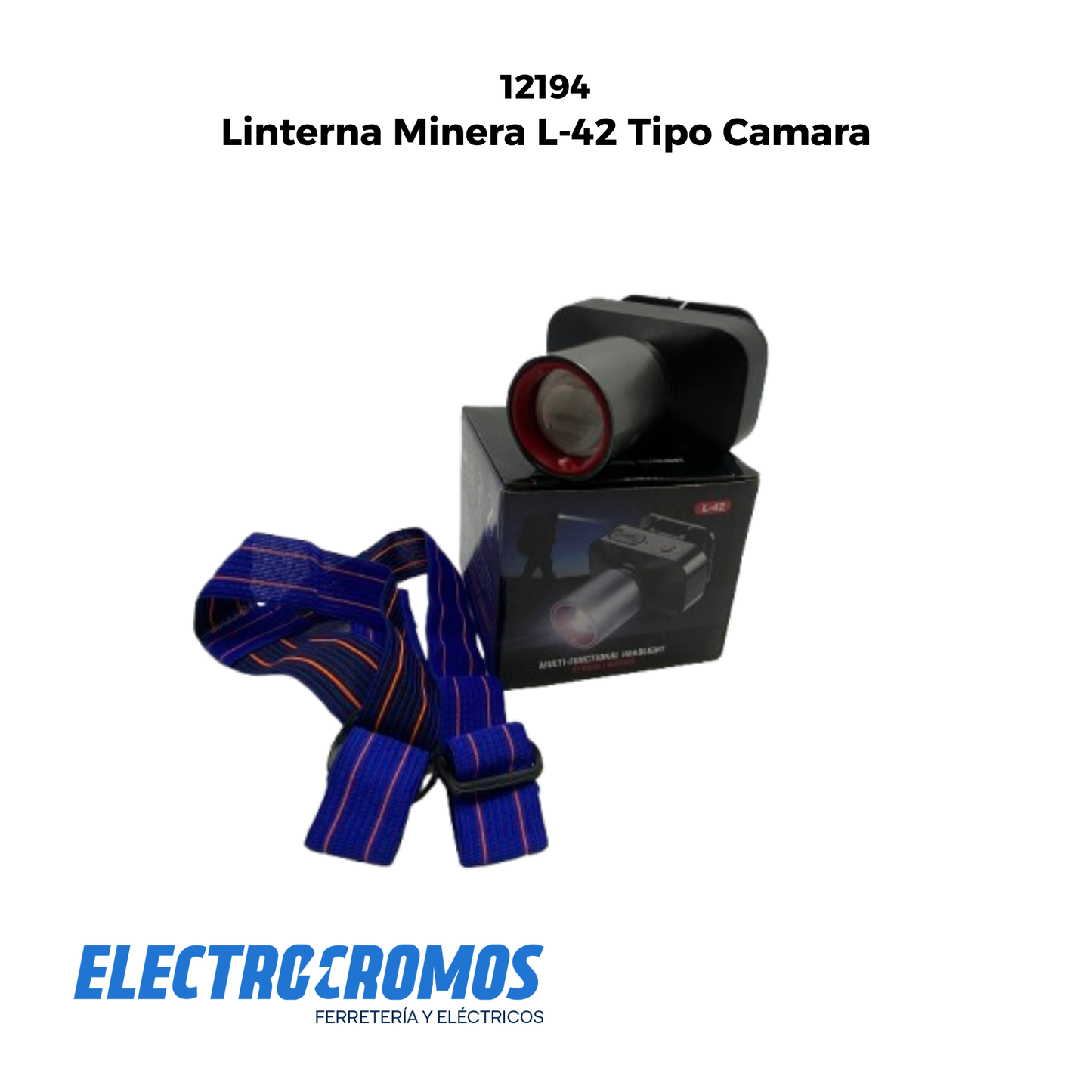 Linterna Minera L-42 Tipo Camara