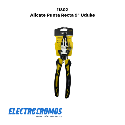 Alicate Punta Recta 9" Uduke