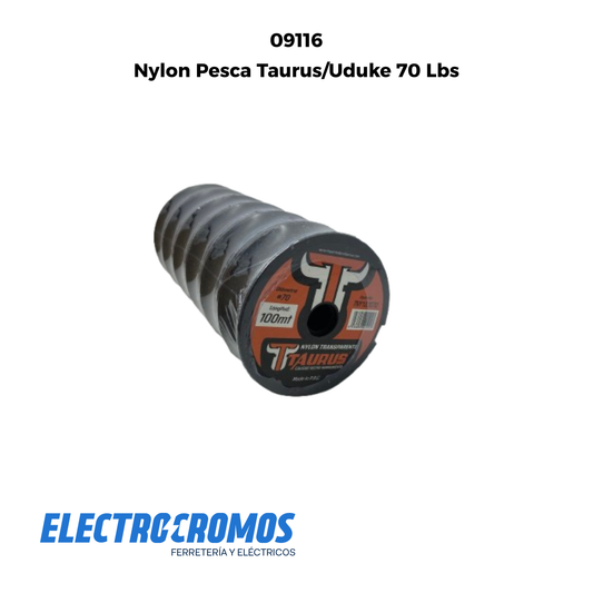 Nylon Pesca Taurus/Uduke 70 Lbs