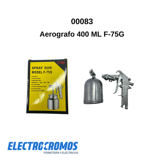 Aerografo 400 ML F-75G -400 UDUKE