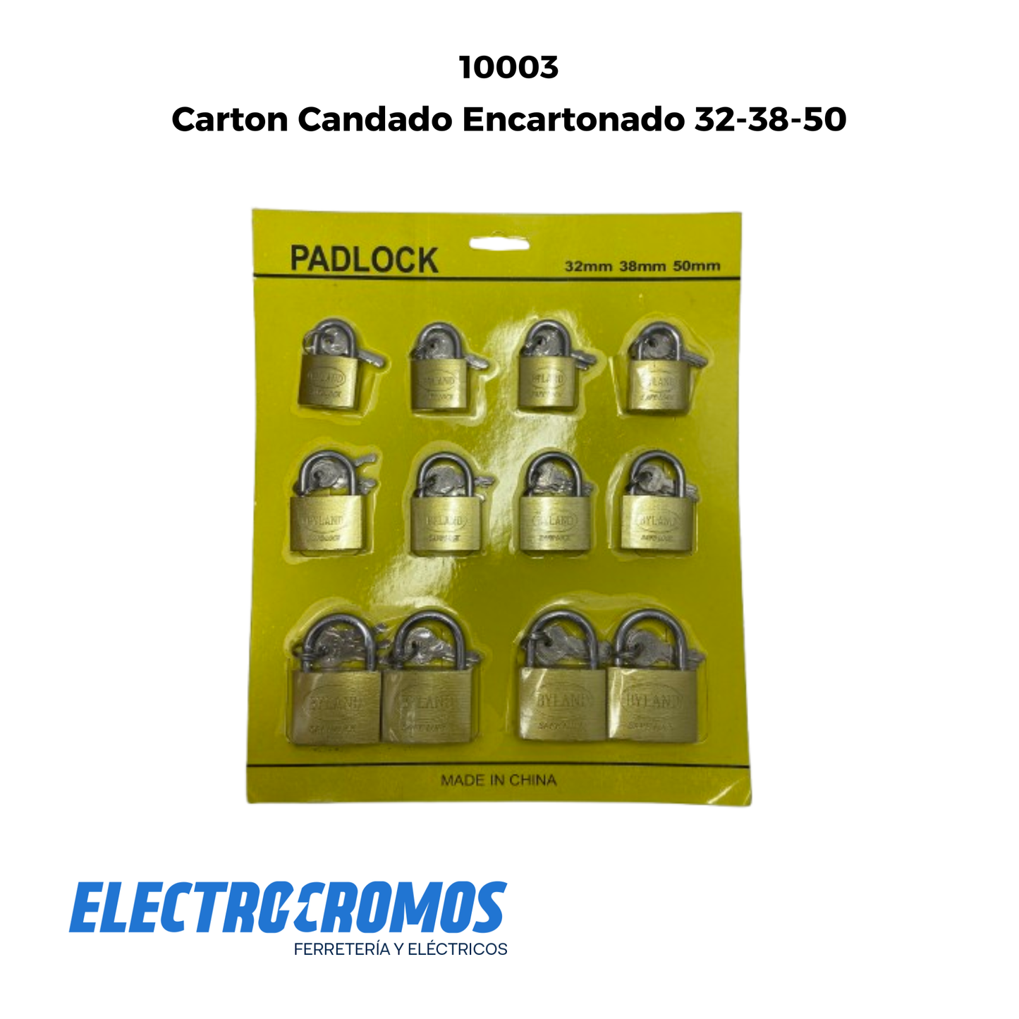 Carton Candado Encartonado 32-38-50