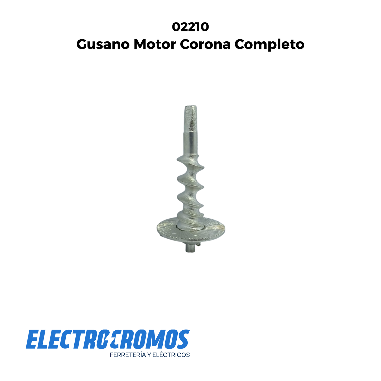 Gusano Motor Corona Completo