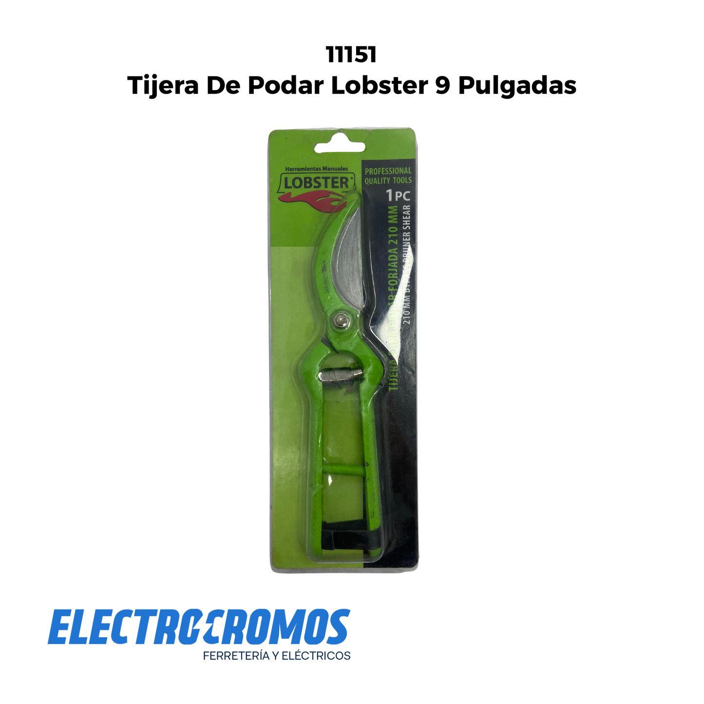 Tijera De Podar Lobster 9 Pulgadas