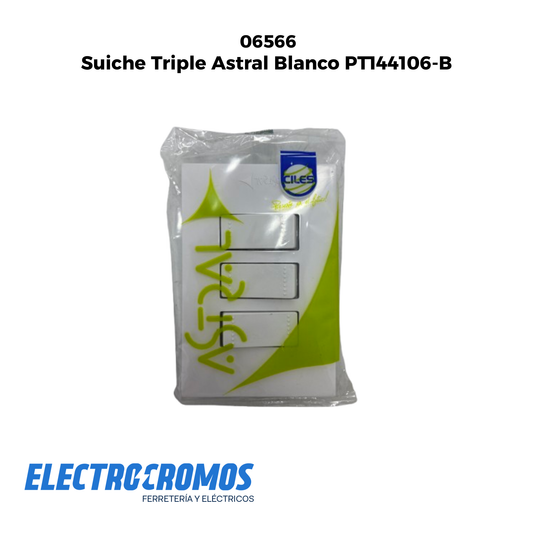 Suiche Triple Astral Blanco PT144106-B