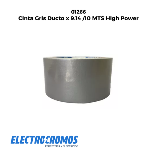 Cinta Gris Ducto x 9.14 /10 MTS High Power