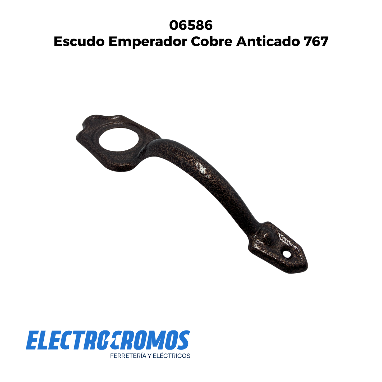 Escudo Emperador Cobre Anticado 767