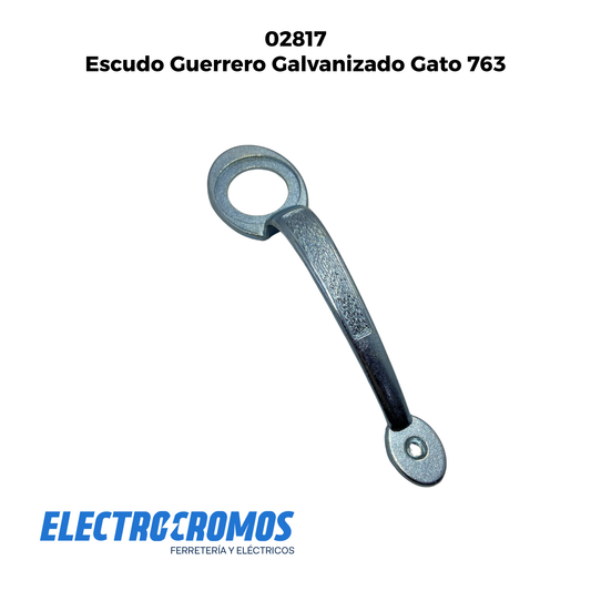 Escudo Guerrero Galvanizado Gato 763