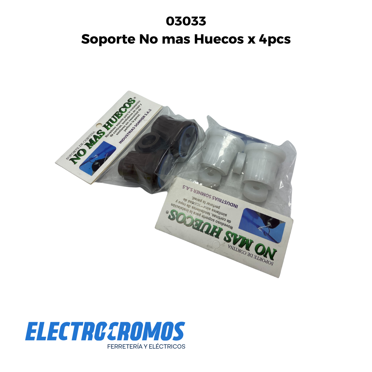 Soporte No mas Huecos x 4pcs