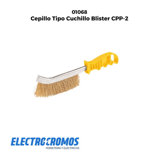 Cepillo Tipo Cuchillo Blister CPP-2