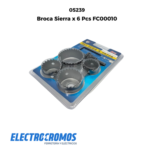 Broca Sierra x 6 Pcs FC00010