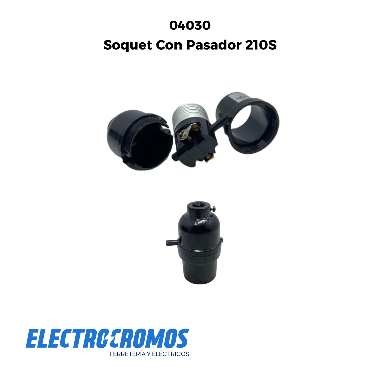 Soquet Con Pasador 210S
