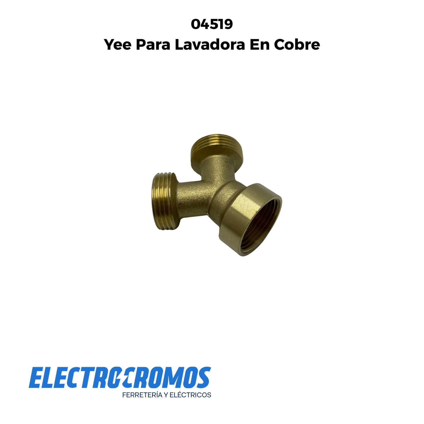 Yee Para Lavadora En Cobre