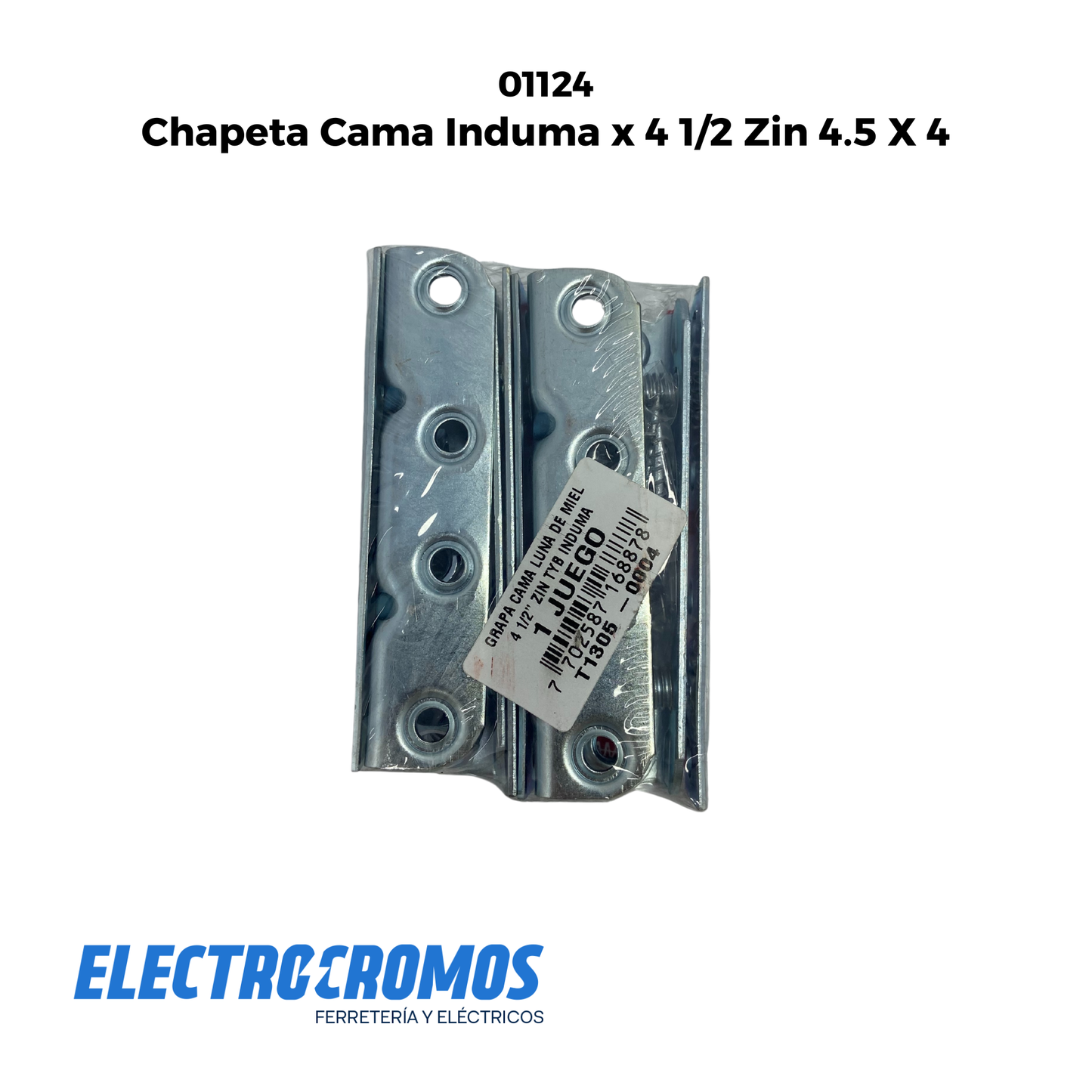 Chapeta Cama Induma x 4 1/2 Zin 4.5 X 4