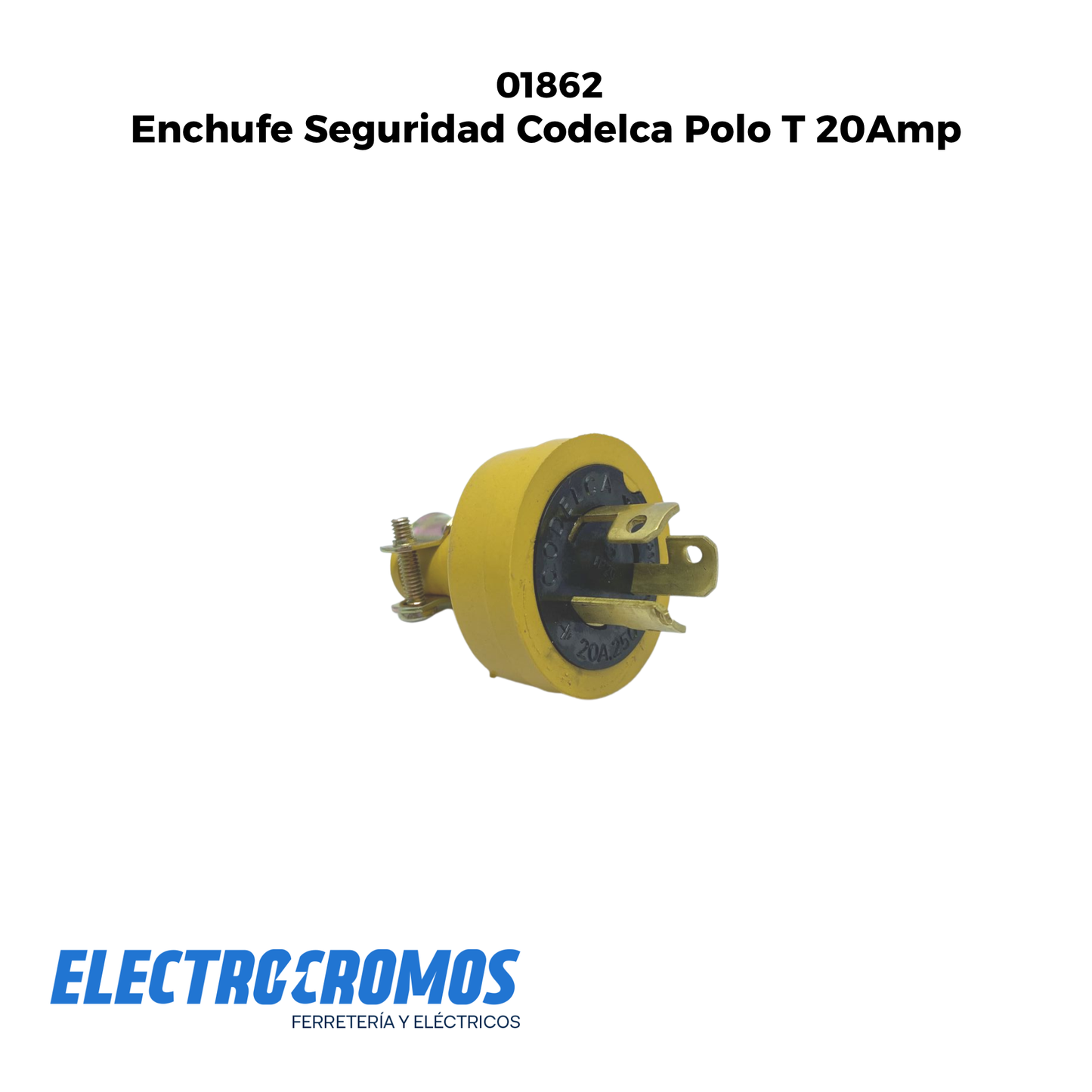 Enchufe Seguridad Codelca Polo T 20Amp