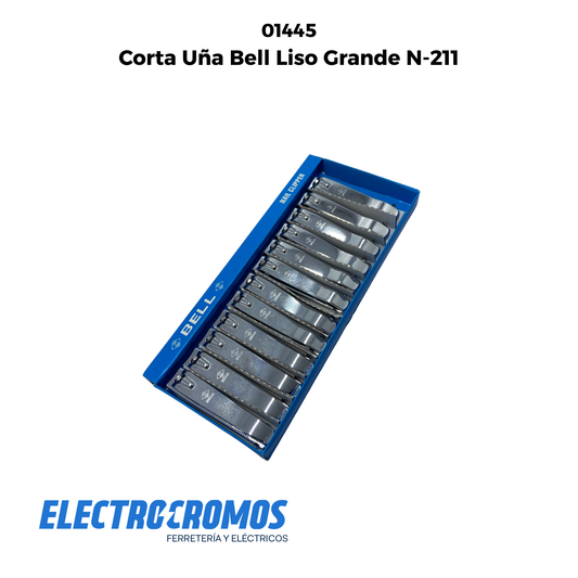 Corta Uña Bell Liso Grande N-211