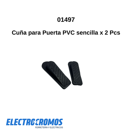 Cuña Para Puerta Pvc Sencilla x 2 pcs