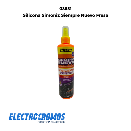 Silicona Simoniz Siempre Nuevo Fresa