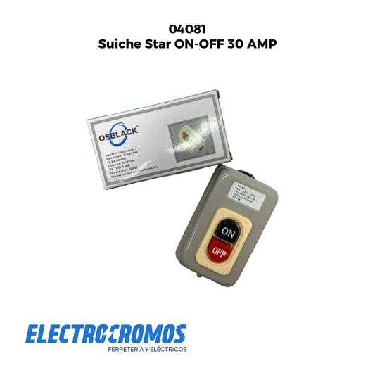 Suiche Star ON-OFF 30 AMP 380V-440