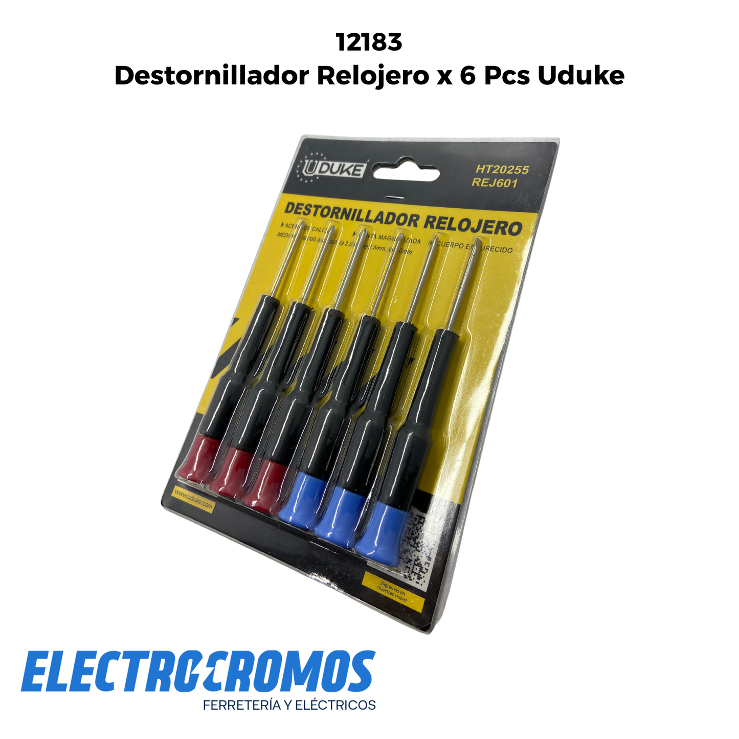 Destornillador Relojero x 6 Pcs Uduke