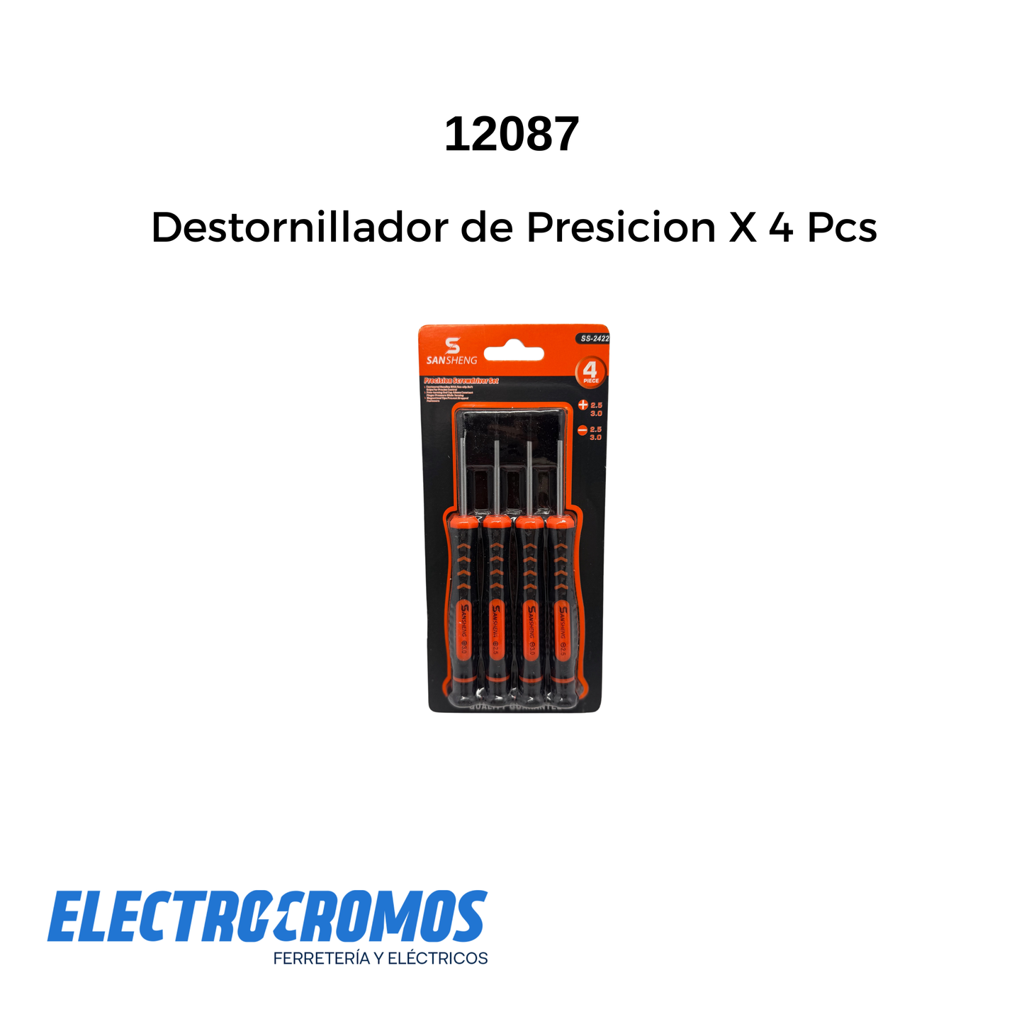 Destornillador de Presicion X 4 Pcs