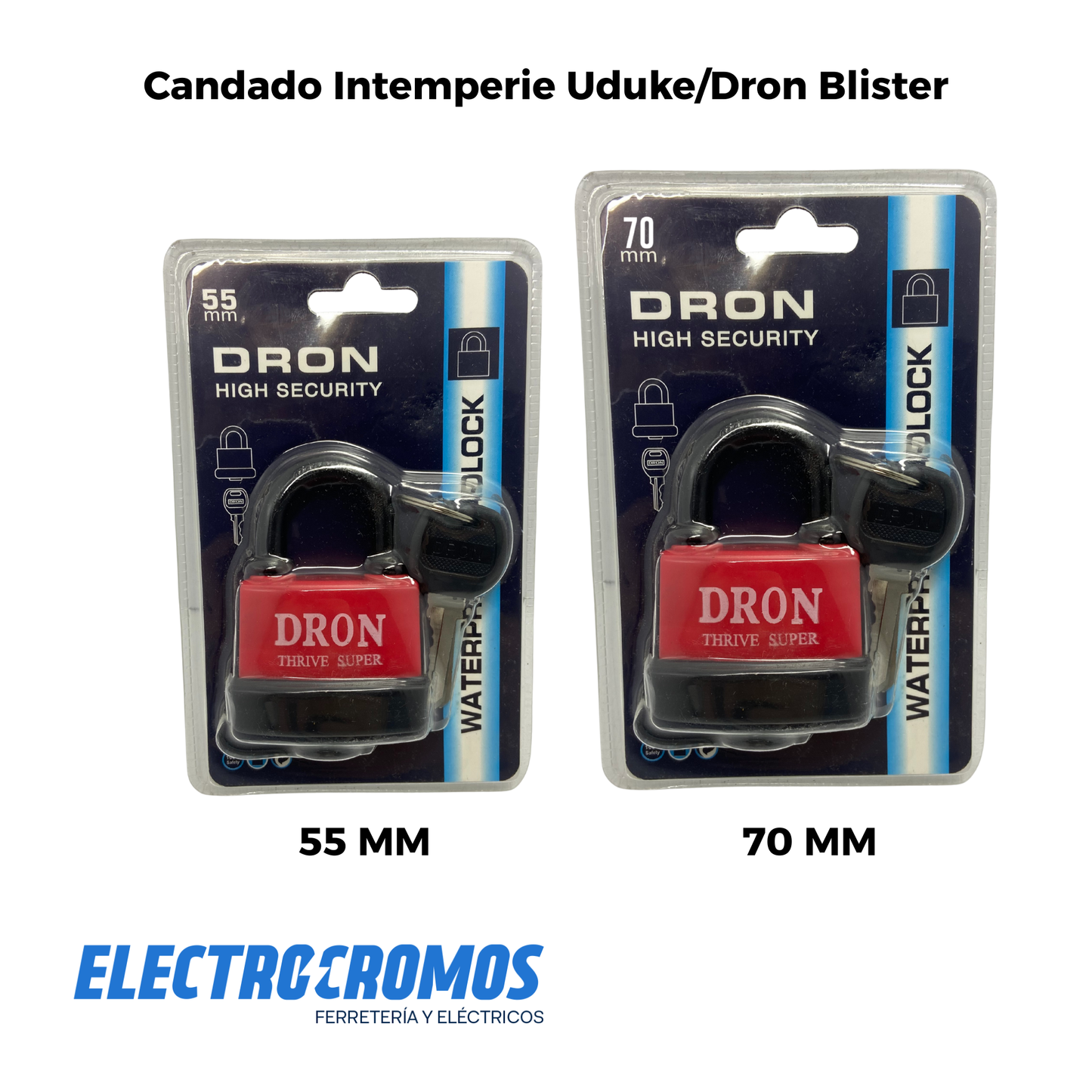 Candado Intemperie Uduke/Dron Blister