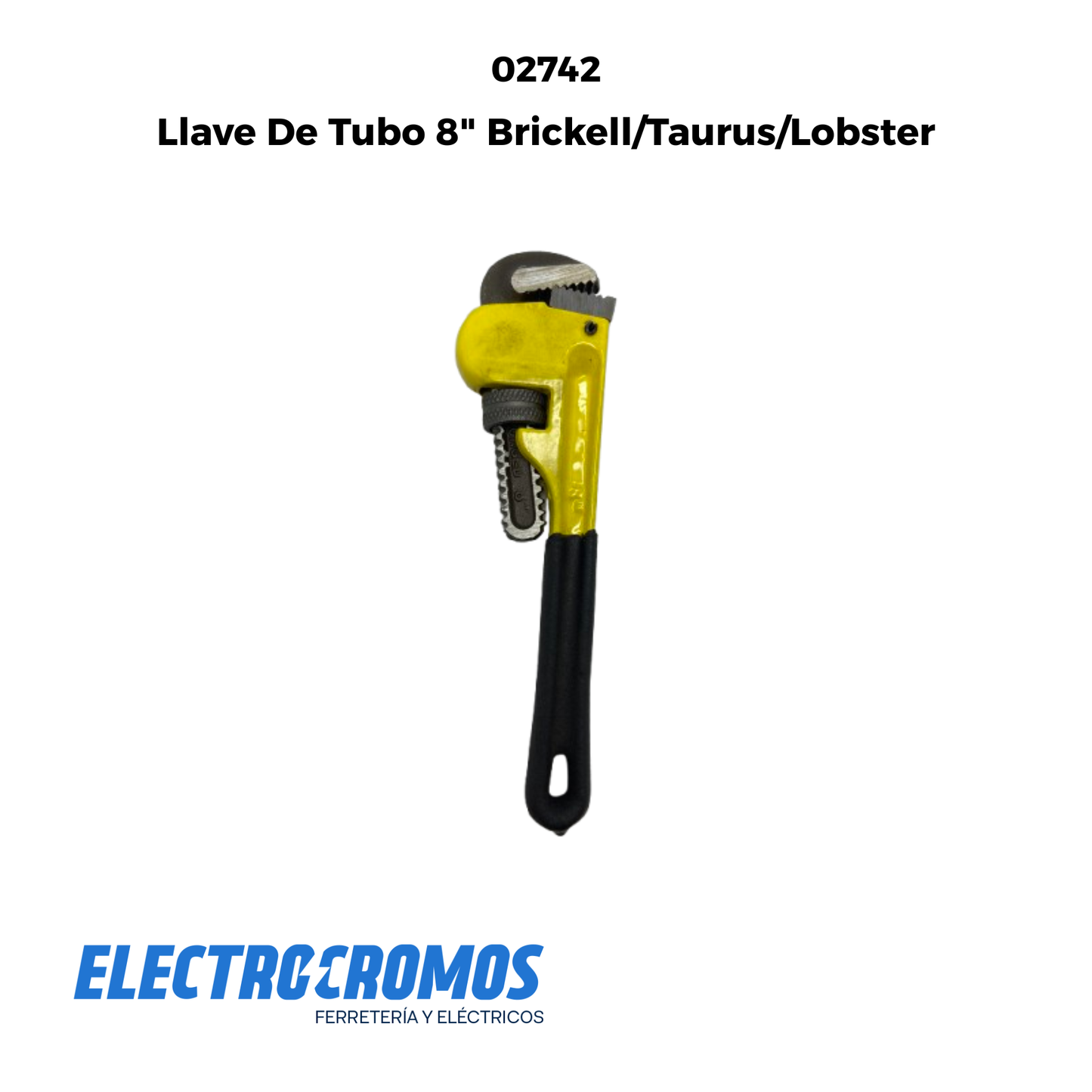 Llave De Tubo 8" Brickell/Taurus/Lobster