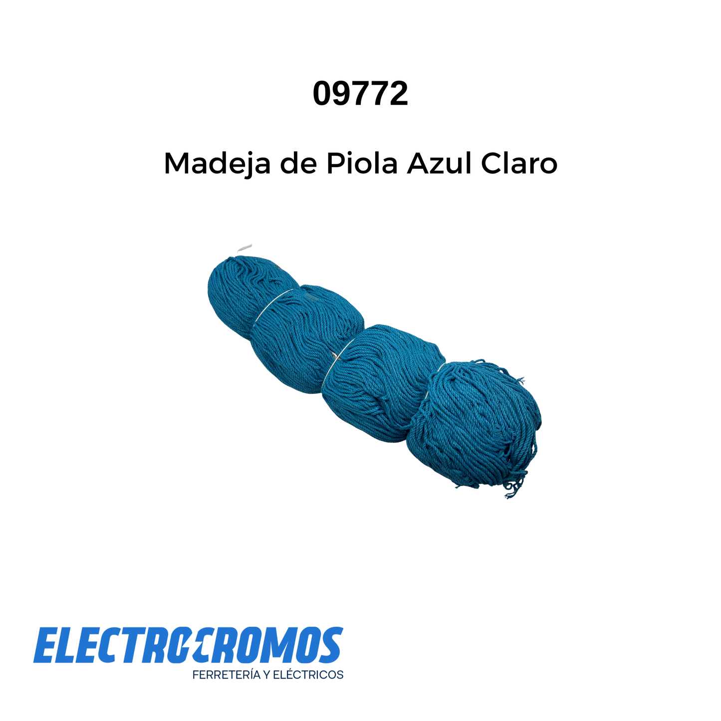 Madeja De Piola Azul Claro