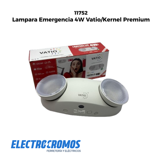 Lampara Emergencia 4W Vatio/Kernel Premium