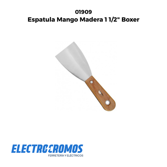 Espatula Mango Madera 1 1/2" Boxer