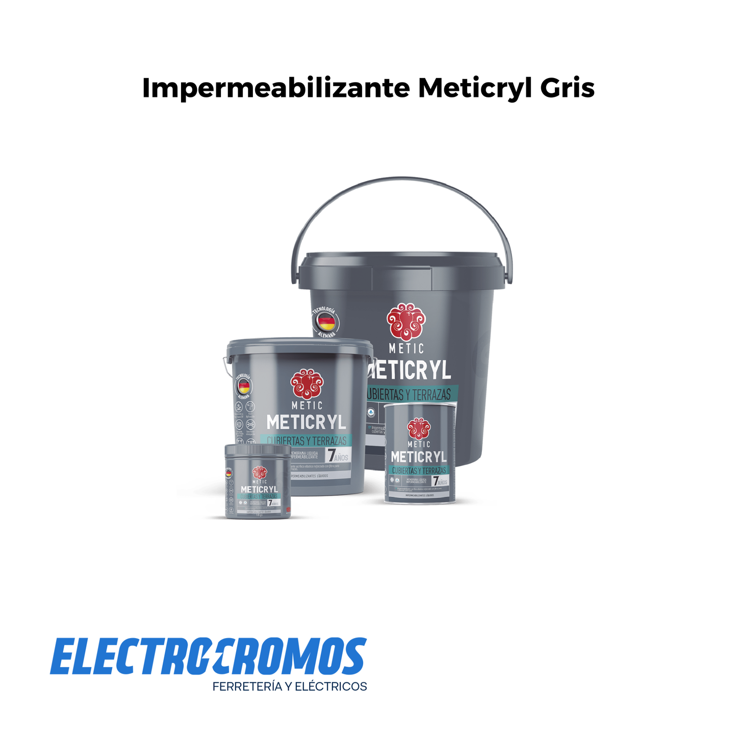 Impermeabilizante Meticryl Gris