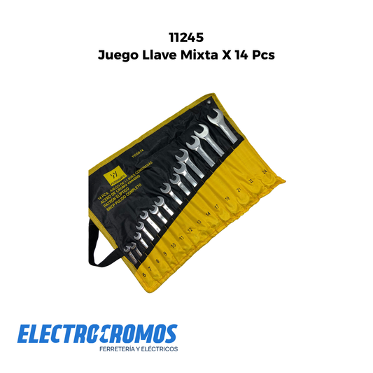Juego Llave Mixta X 14 Pcs