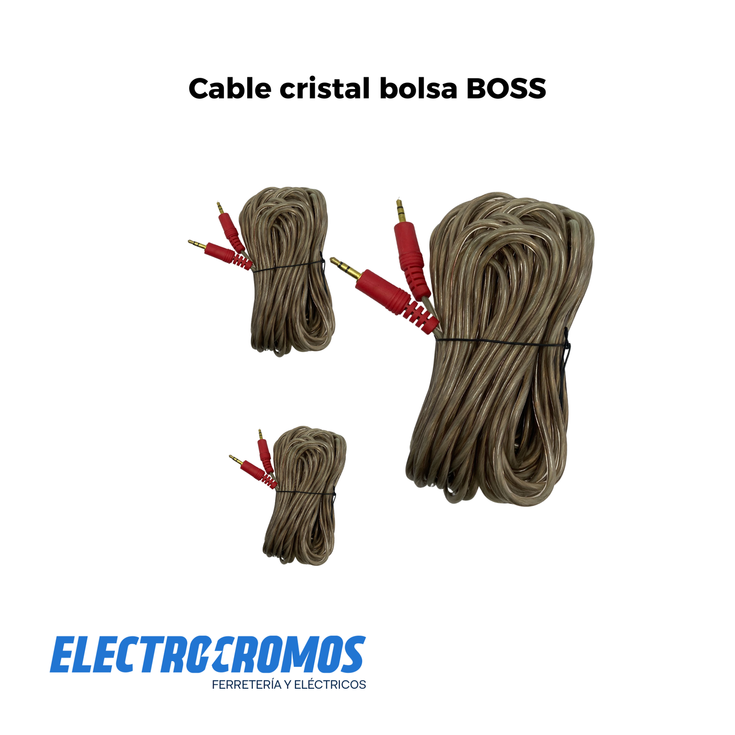 Cable cristal bolsa BOSS