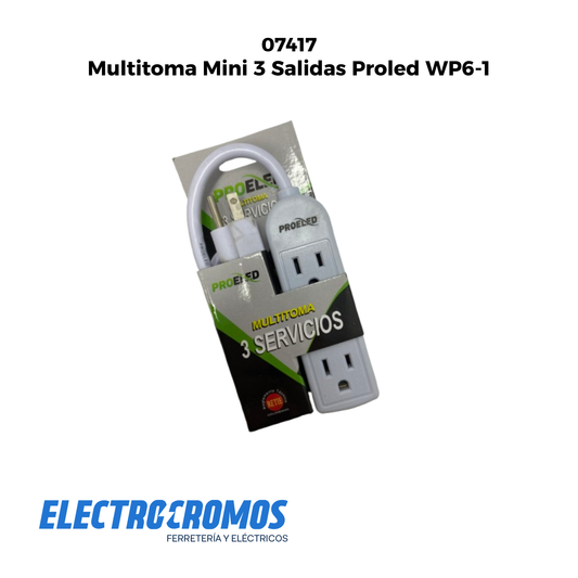 Multitoma Mini 3 Salidas Proled WP6-1