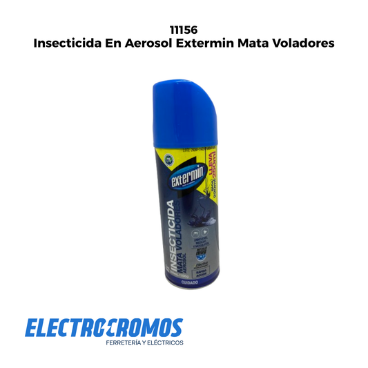 Insecticida En Aerosol Extermin Mata Voladores 250 Ml