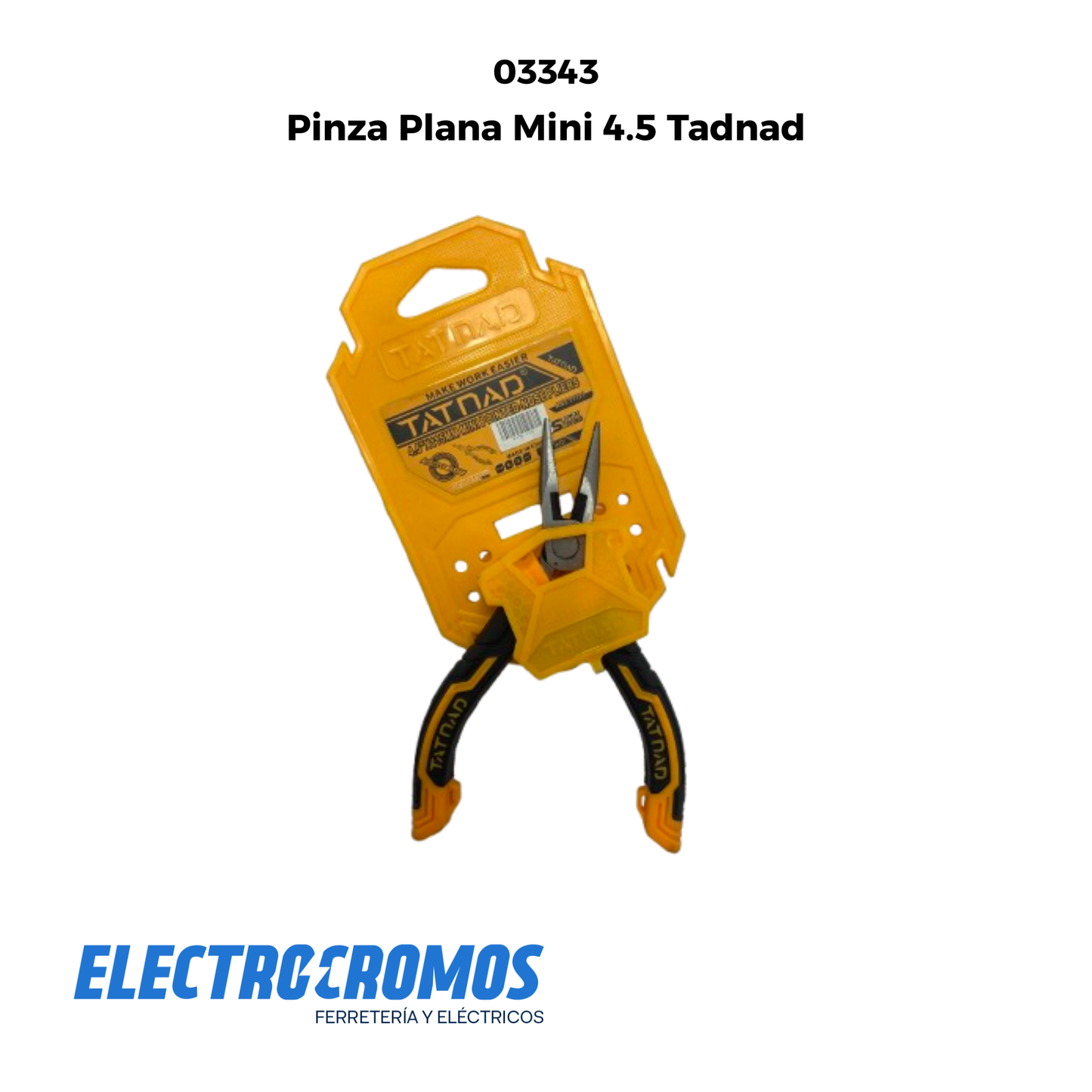 Pinza Plana Mini 4.5 Globy/Tadnad/Taurus/Ivs