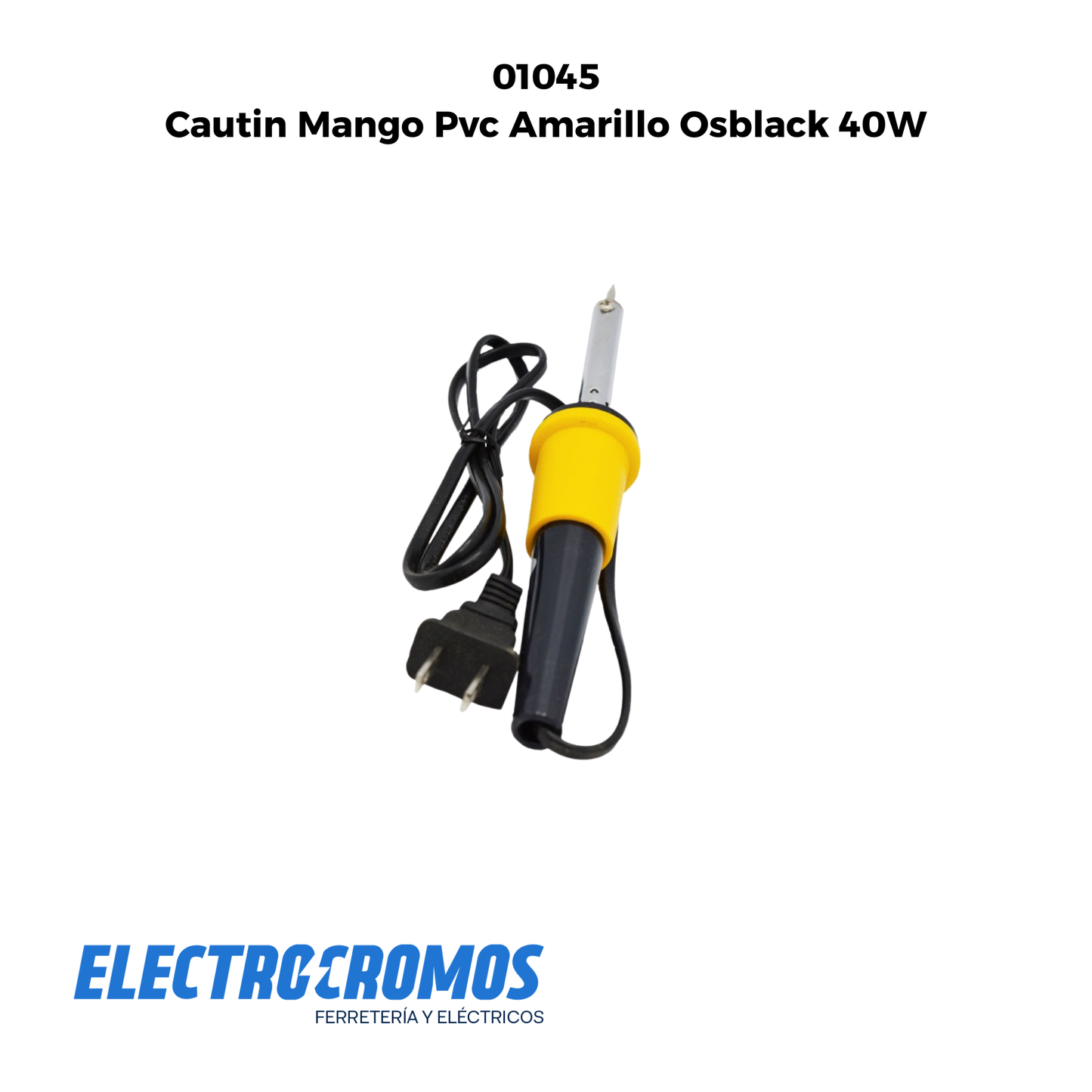 Cautin Mango Pvc Amarillo Osblack 40W