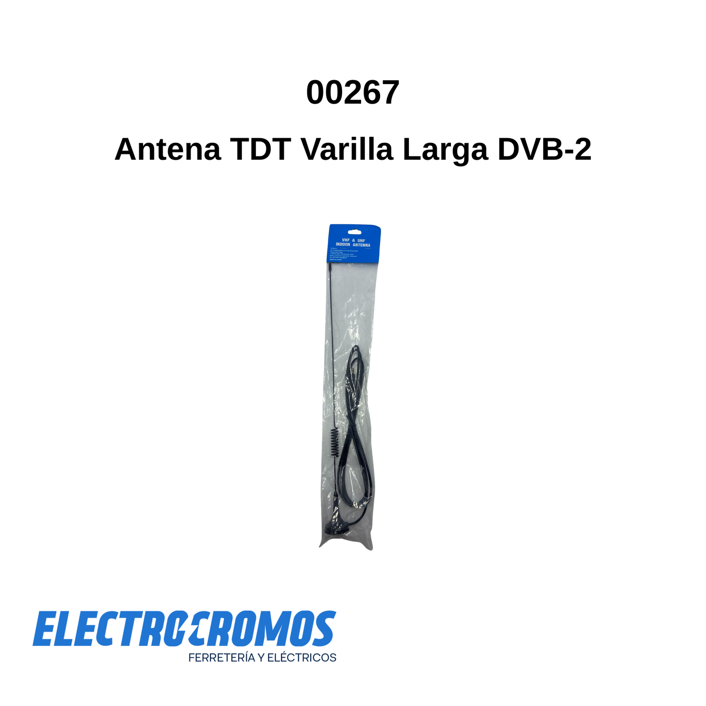 Antena TDT Varilla Larga DVB-2