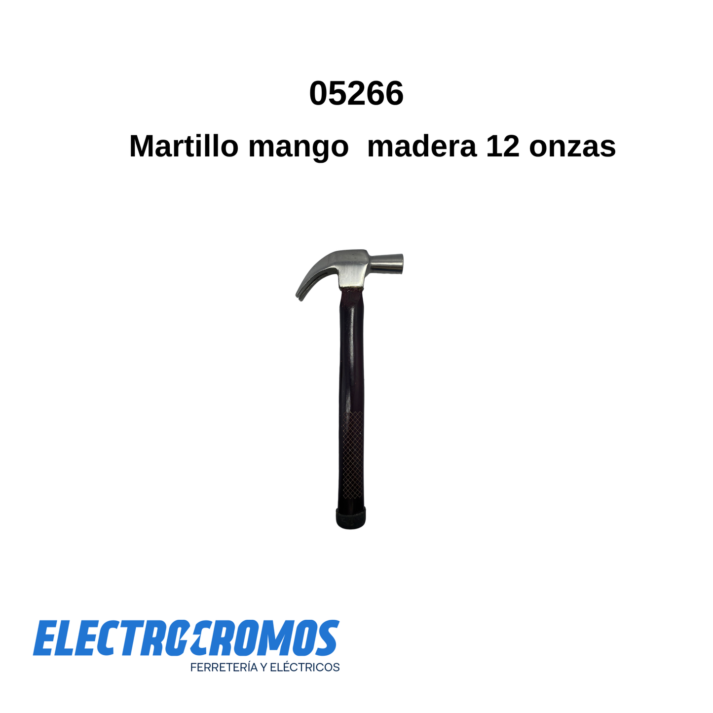 Martillo mango  madera 12 onzas