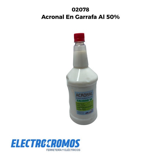 Acronal En Garrafa Al 50%