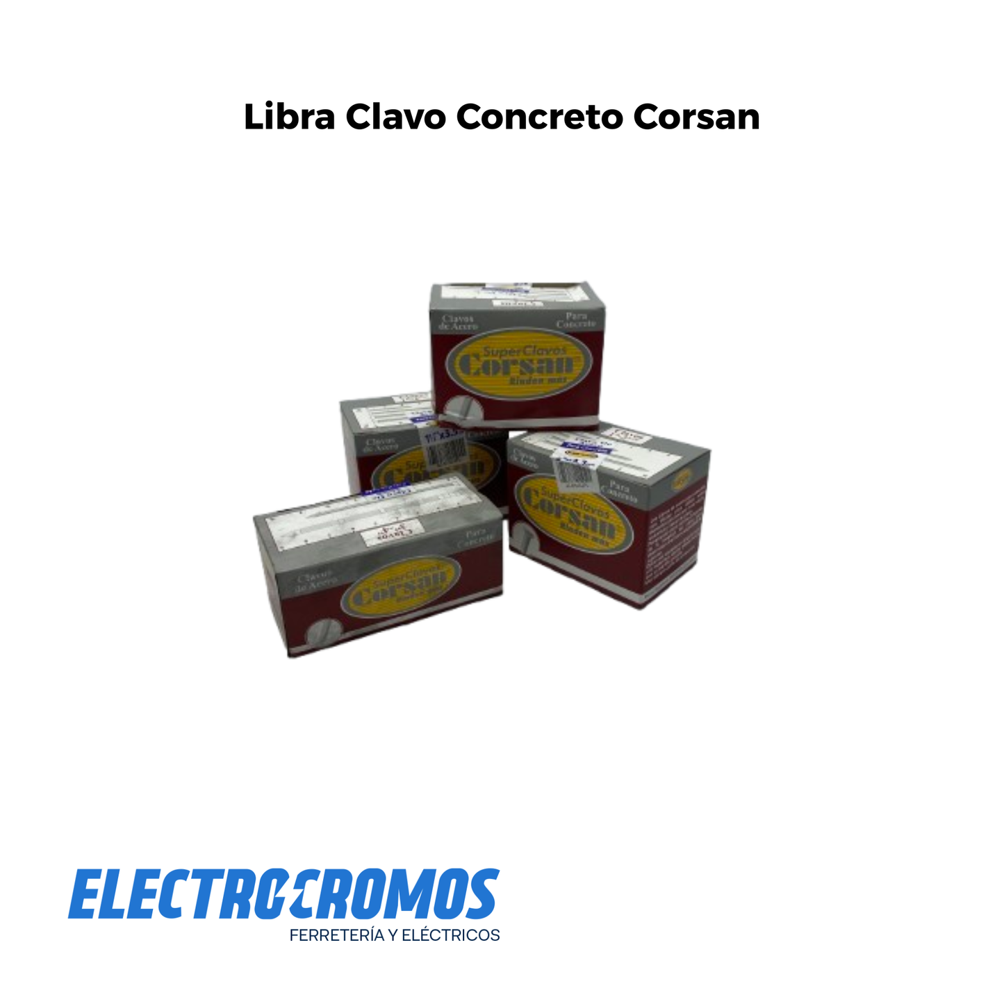 Libra Clavo Concreto Corsan