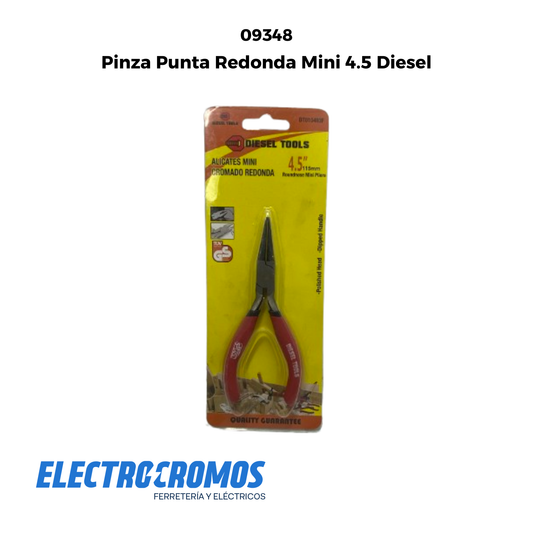 Pinza Punta Redonda Mini 4.5 Diesel