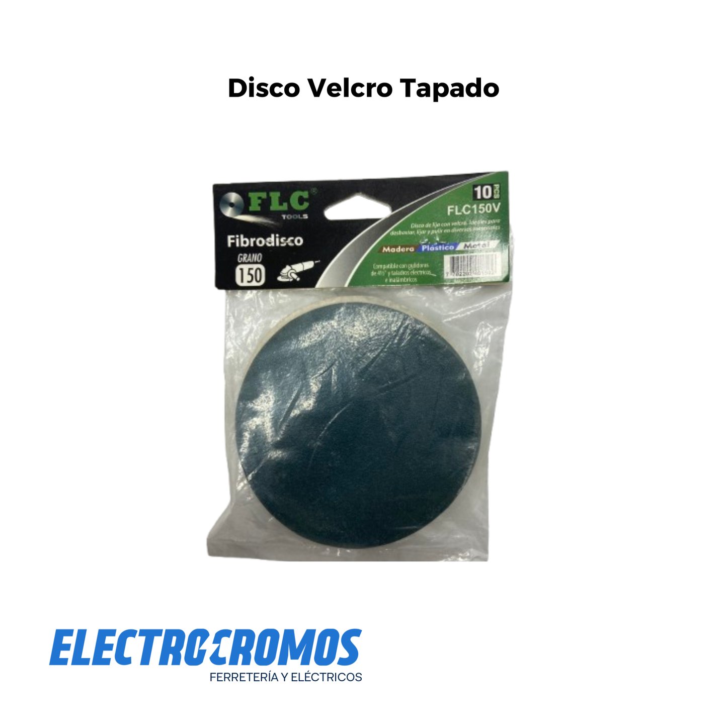 Disco Velcro Tapado