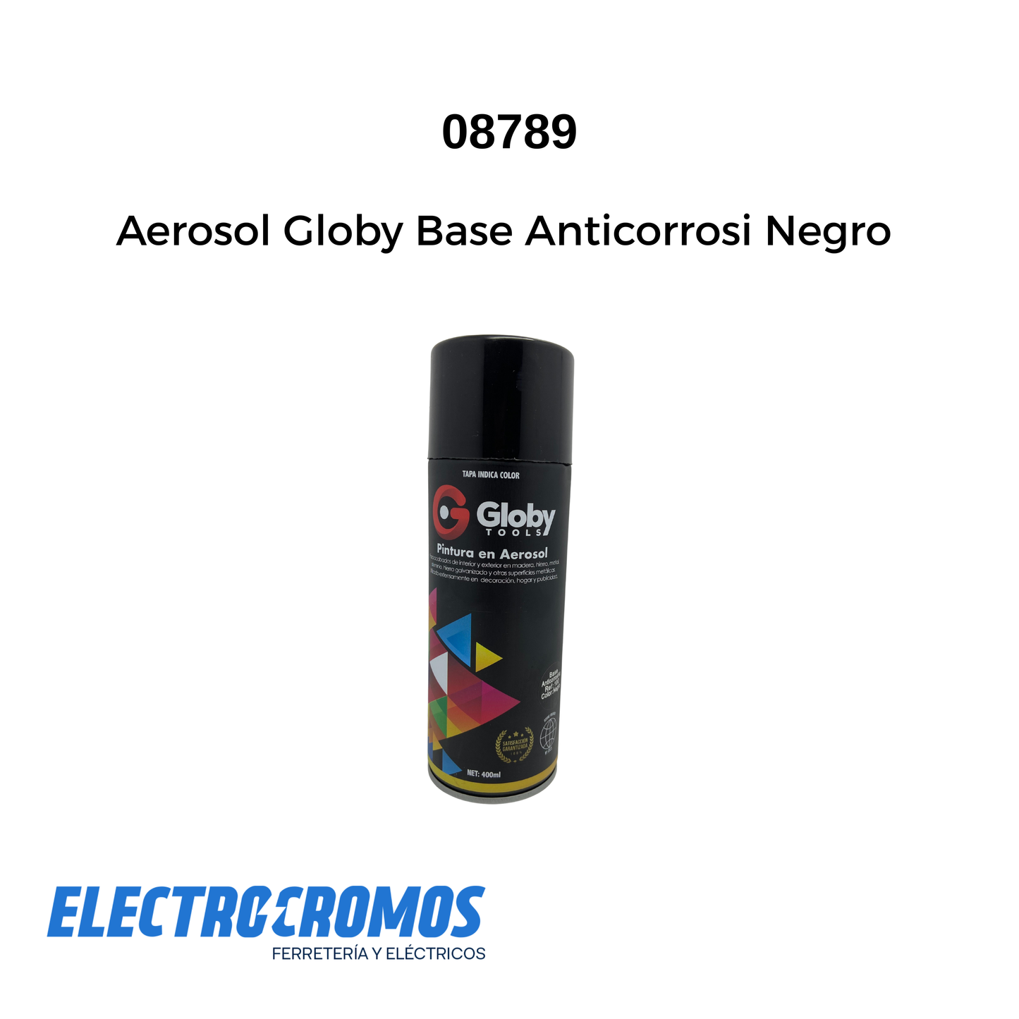Aerosol Globy Base Anticorrosi Negro 100