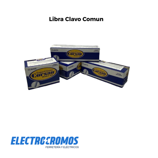 Libra Clavo Comun